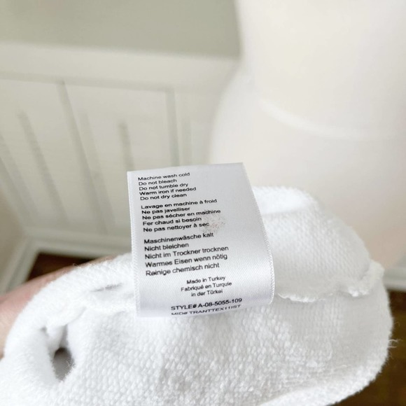 Anine Bing White Ramona Empowerment Crewneck Pullover Sweatshirt Size XS/S - Picture 9 of 11